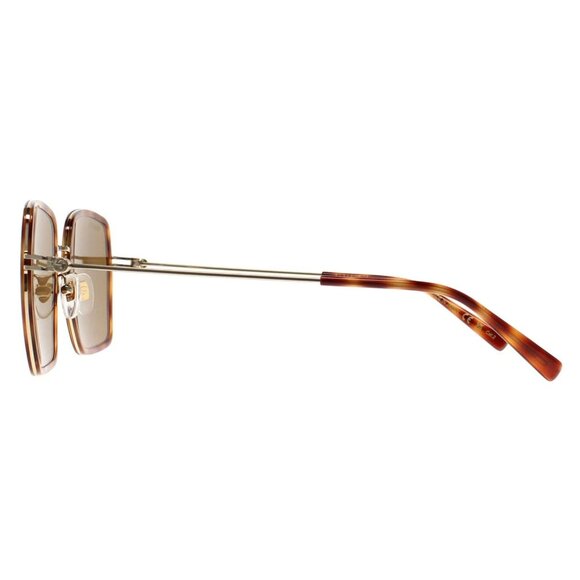 Gucci Square Sunglasses in Havana Gold Brown GG1848S-002 Sunnies - Picture 11 of 12